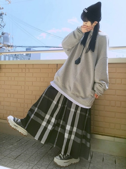 CAHLUMN/カウラム Straw Yarn Roll Knit Cap/ストローヤーン