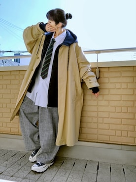 k(ani)さん（レディース・161cm）の春コーディネート