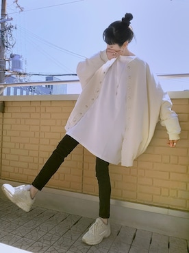 k(ani)さん（レディース・161cm）の春コーディネート