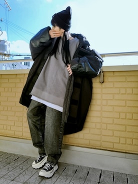 k(ani)さん(レディース・161cm)の冬コーディネート