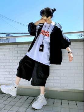 k(ani)さん（レディース・161cm）の春コーディネート