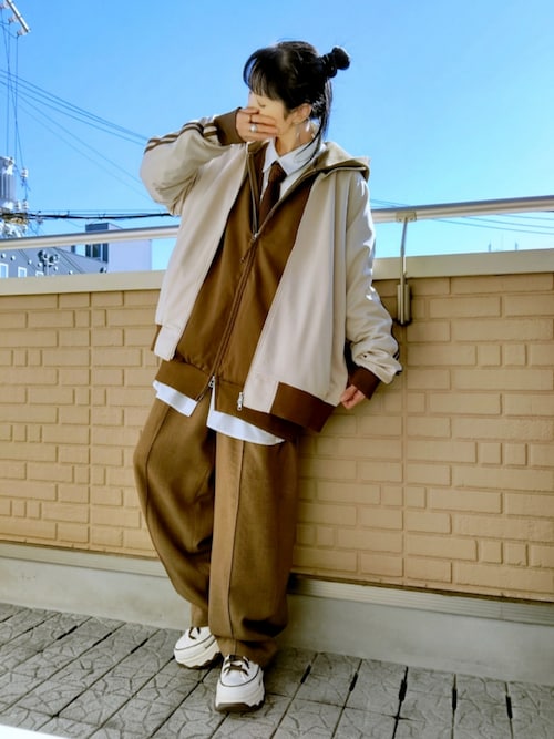 CAHLUMN/カウラム Heavy Weight Jersey Thermal Lined Zip Hoodie