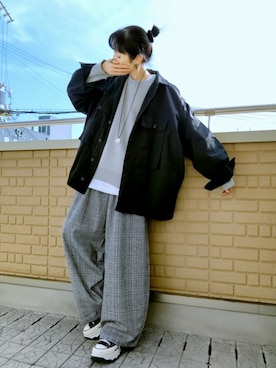 k(ani)さん(レディース・161cm)の冬コーディネート