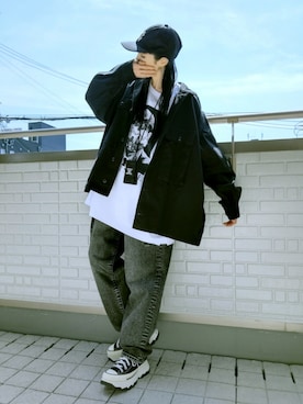 「アイテム（その他）」を使った、k(ani)さん（レディース・161cm）の春コーディネート