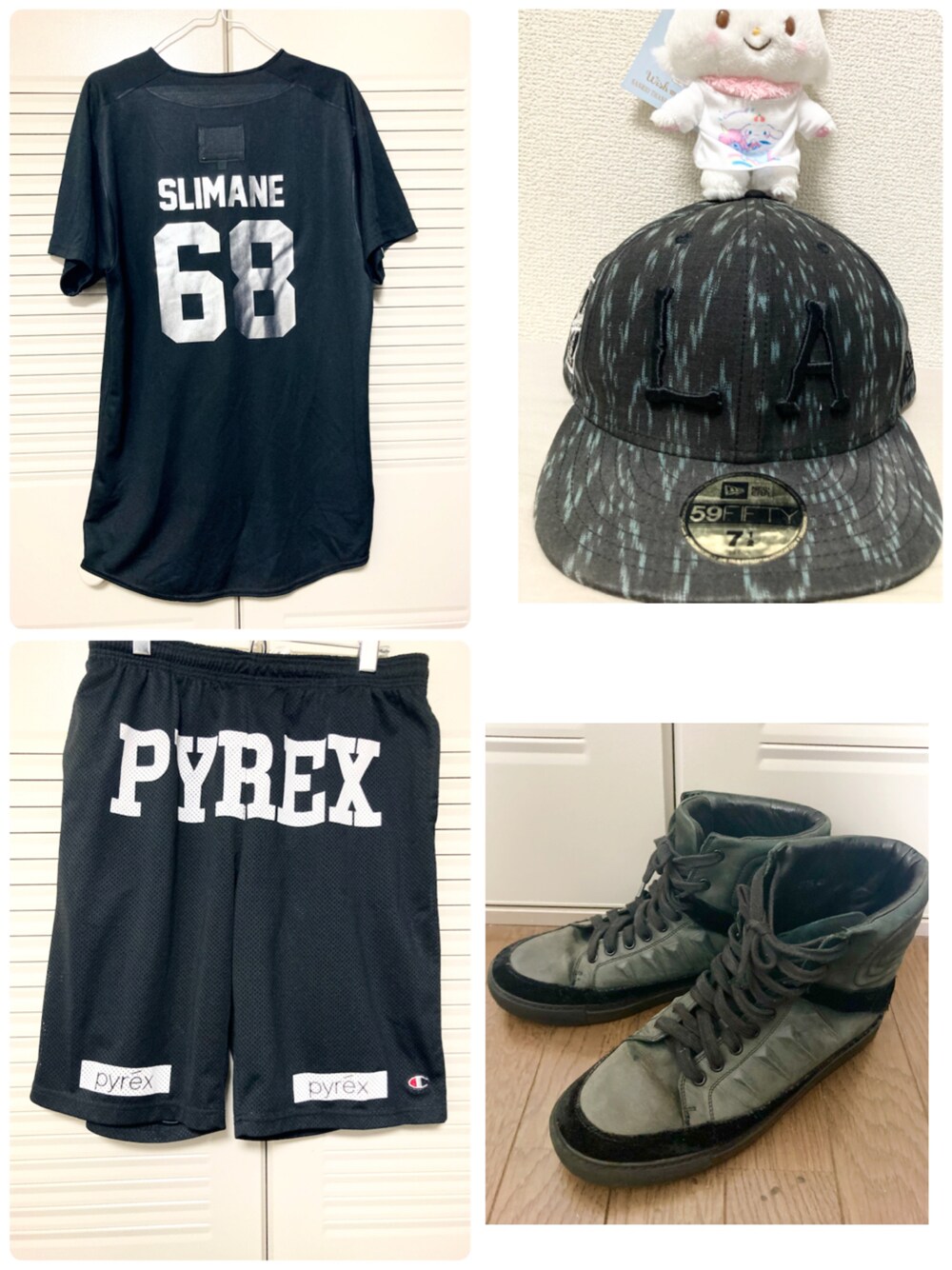 「カジュアルコーデ、ストリートコーデ、ブラック、スニーカー、ootd」｜「LPD NEW YORKのアイテム（トップス、ブラック系）」を使った、アオさんさん（メンズ・174cm）の秋コーディネートの1枚目の写真