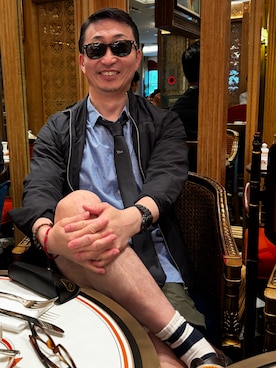 「アイテム（フォーマルスーツ/小物）」を使った、rioさん（メンズ・170cm）の夏コーディネート