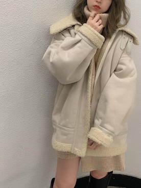 「ダズリン」｜「アイテム（ブルゾン）」を使った、kayo yoshizawaさん（レディース・148cm）の夏コーディネート