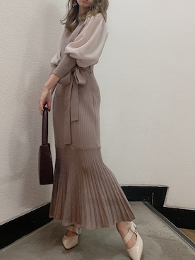 kayo yoshizawaさん(レディース・148cm)の冬コーディネート