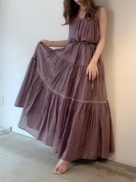 「アイテム（サンダル、その他）」を使った、kayo yoshizawaさん（レディース・148cm）の夏コーディネート