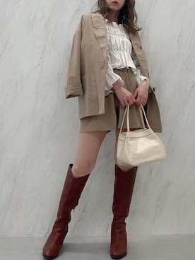 kayo yoshizawaさん（レディース・148cm）の春コーディネート