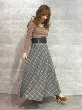 kayo yoshizawaさん(レディース・148cm)の冬コーディネート