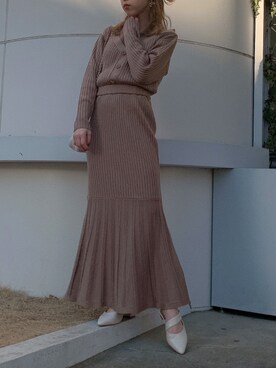 kayo yoshizawaさん(レディース・148cm)の冬コーディネート
