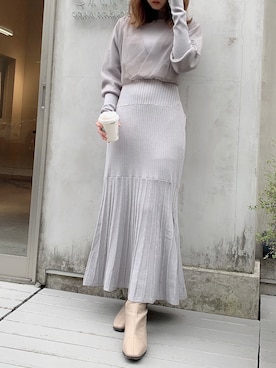 kayo yoshizawaさん（レディース・148cm）の秋コーディネート