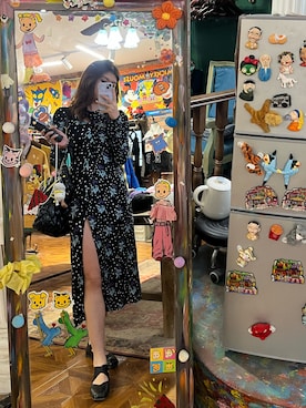 「URBAN RESEARCH（アーバンリサーチ）のアイテム（ワンピース）」を使った、冬日煎饺H_Vladaさん（レディース・168cm）の夏コーディネート