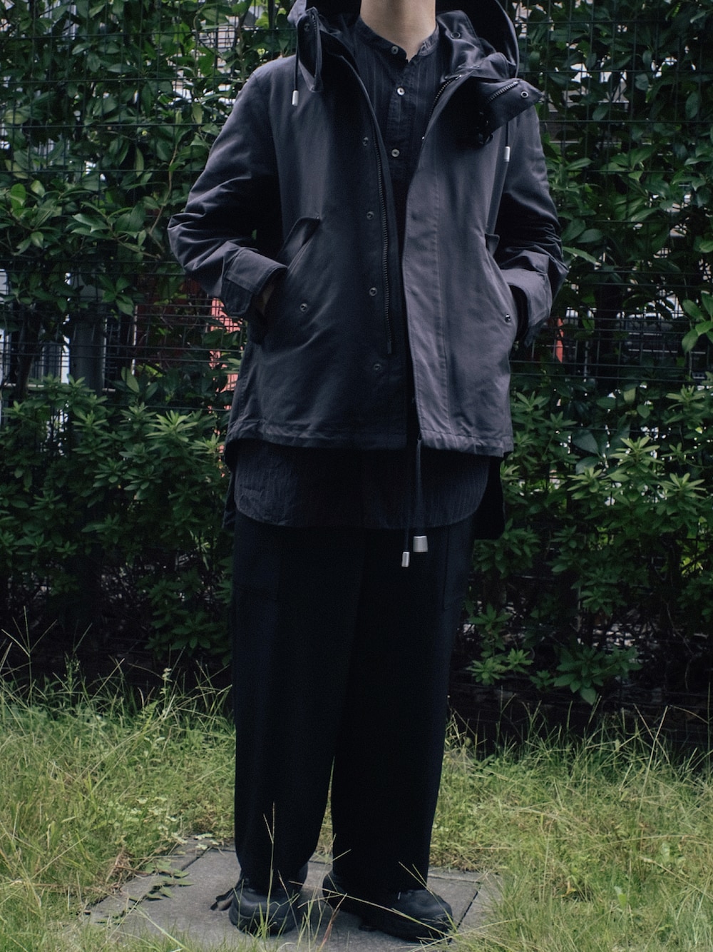 THE RERACS リラクス フード付き モッズコート 38 THE RERACS モッズ