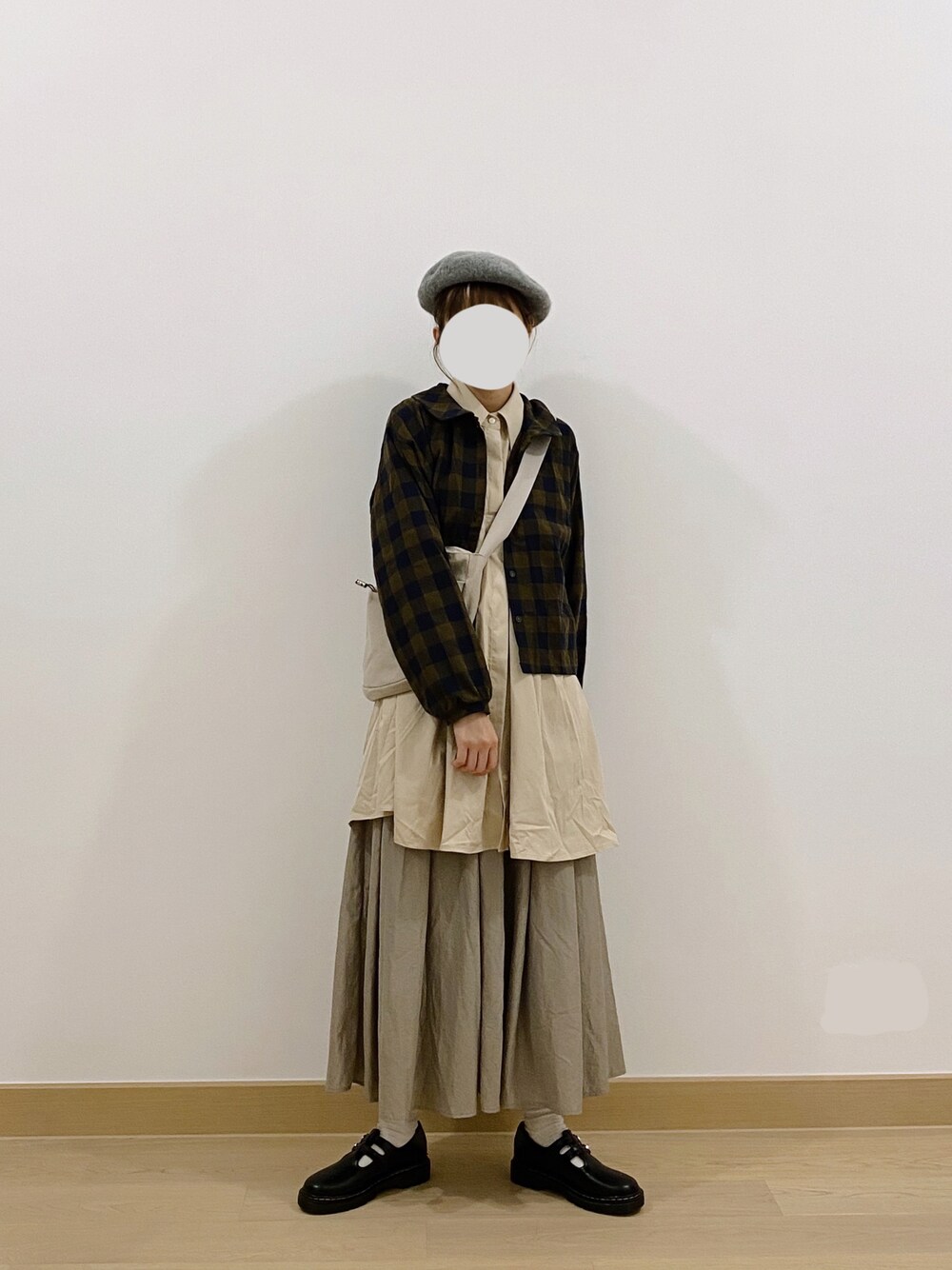 「ootd」｜「tingselectのアイテム（ワンピース/ドレス、その他）」を使った、c_.htさん（レディース・165cm）の春コーディネートの1枚目の写真