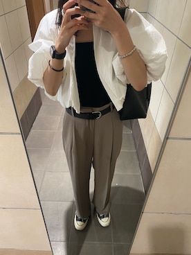 りさん（レディース・162cm）の春コーディネート