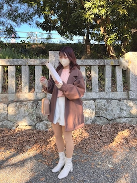 aimiさん（レディース・152cm）の冬コーディネート