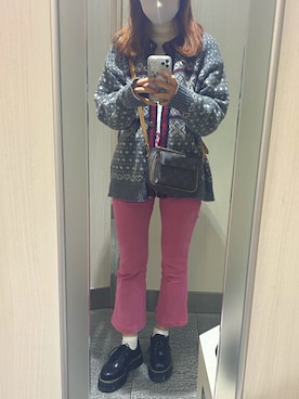 「Bibiy.（ビビィ）のアイテム」を使った、まゆちゃんさん（レディース・162cm）の冬コーディネート