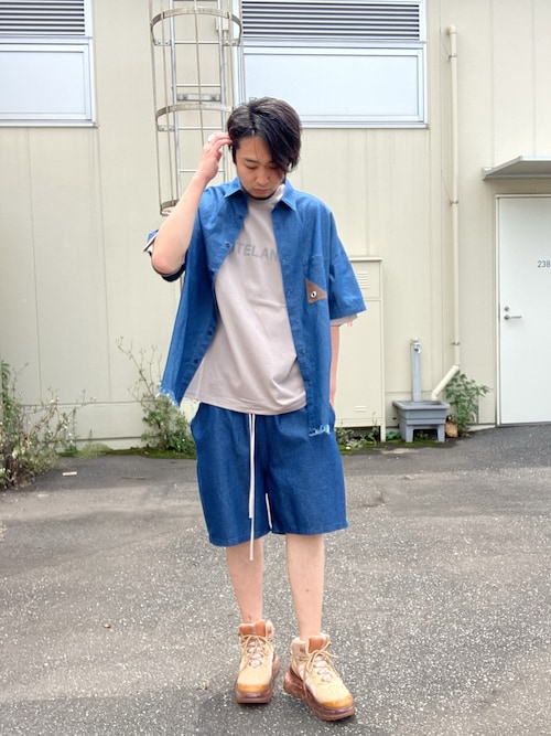WHITELAND（ホワイトランド） シャツ 半袖 「WEB＆DEPOT限定
