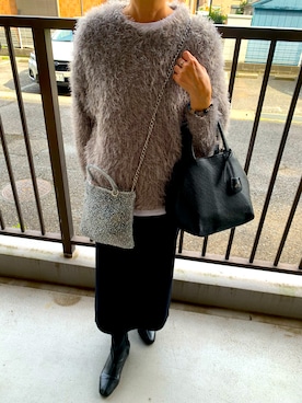 「AMERICAN HOLIC（アメリカンホリック）のアイテム」を使った、akkoさん（レディース・155cm）の秋コーディネート