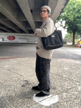 「EFFECTOR（エフェクター）のアイテム」を使った、ORTHさん（メンズ・170cm）の冬コーディネート