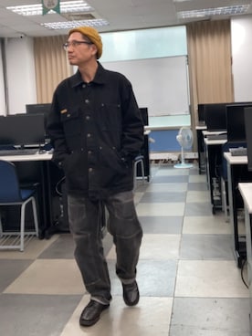 「アイテム（ジャケット/アウター）」を使った、ORTHさん（メンズ・170cm・50代）の秋コーディネート