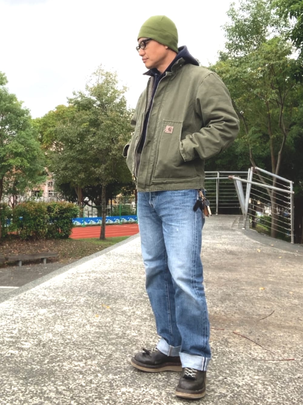 ORTH｜Carharttのカバーオールを使ったコーディネート - WEAR