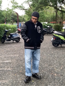 「EFFECTOR（エフェクター）のアイテム」を使った、ORTHさん（メンズ・170cm）の冬コーディネート