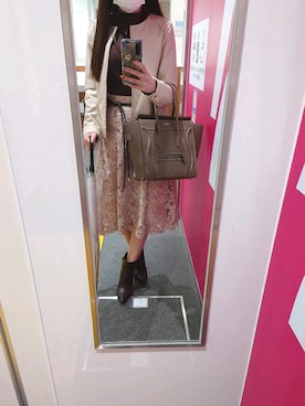 「N.（N. Natural Beauty Basic）（エヌエヌナチュラルビューティーベーシック）のアイテム（ライダースジャケット）」を使った、mmmさん（レディース・152cm）の秋コーディネート