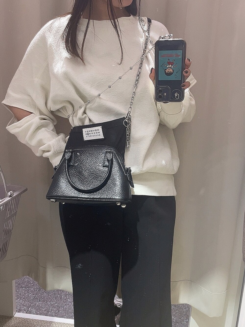 ショルダーバッグ・ポシェット MAISON MARGIELA Shoulder bag '' silver シルバー（銀色）系 Maison Margiela(メゾン マルジェラ