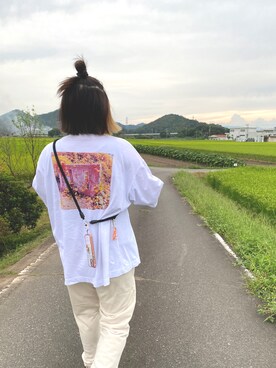 「スエット」｜「アイテム（PC・スマホグッズ/家電）」を使った、NNさん（レディース・165cm）の秋コーディネート