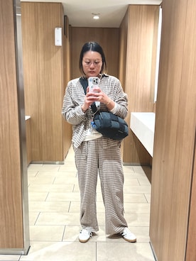「GUCCI（グッチ）のアイテム」を使った、NNさん（レディース・165cm）の春コーディネート