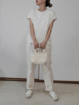 りり🌷さん（レディース・160cm）の春コーディネート