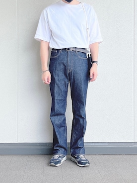 「MYne（マイン）のアイテム」を使った、ナヲさん（メンズ・177cm）の夏コーディネート