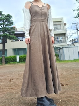 「junoah（ジュノア）のアイテム」を使った、MIZUKI☊さん（レディース・163cm）の夏コーディネート