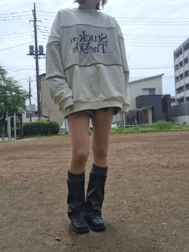 「LAGUA GEM（ラグアジェム）のアイテム」を使った、мοаさん（レディース・163cm）の春コーディネート