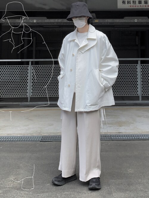 VOAAOV（ヴォアーブ）の「【VOAAOV】 vintage wash chino cloth short