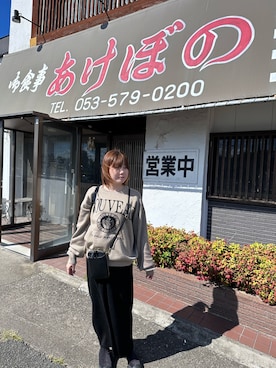 「Java（ジャバ）のアイテム」を使った、共兄さん（レディース・153cm）の秋コーディネート