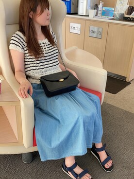 共兄さん（レディース・153cm）の夏コーディネート