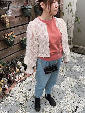 「one after another NICE CLAUP（ワンアフターアナザーナイスクラップ）のアイテム」を使った、共兄さん（レディース・153cm・40代）の春コーディネート