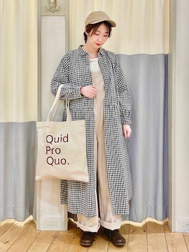 つぼもとまいさんのコーディネート