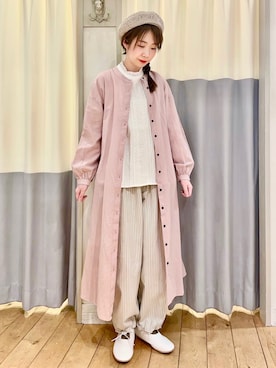 つぼもとまいさん(レディース・160cm)の冬コーディネート