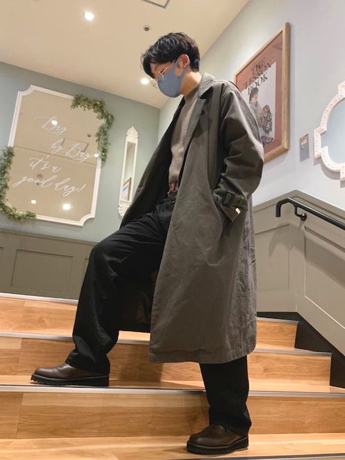 パンツ \"CANADAINAN MILITARY\" ECW bondage pants MILITARY WAIPER.inc 実物 カナダ軍 ECW WINDPROOF オーバー