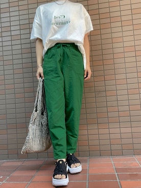 ayuさん(レディース・162cm)の夏コーディネート