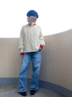「Ungrid（アングリッド）のアイテム」を使った、ayuさん（骨格ストレート・レディース・162cm）の冬コーディネート