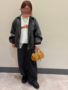 ayuさん（レディース・162cm）の冬コーディネート