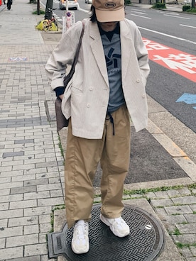 「STYLEMIXER（スタイルミキサー）のアイテム（ジャケット/アウター）」を使った、ほしさん（レディース・162cm）の春コーディネート