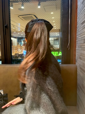 「Ameri（アメリ）のアイテム」を使った、kariさん（レディース・159cm）の冬コーディネート