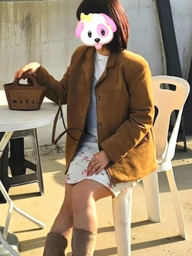「MARNI（マルニ）のアイテム」を使った、natsumi.Nさん（レディース・153cm）の秋コーディネート